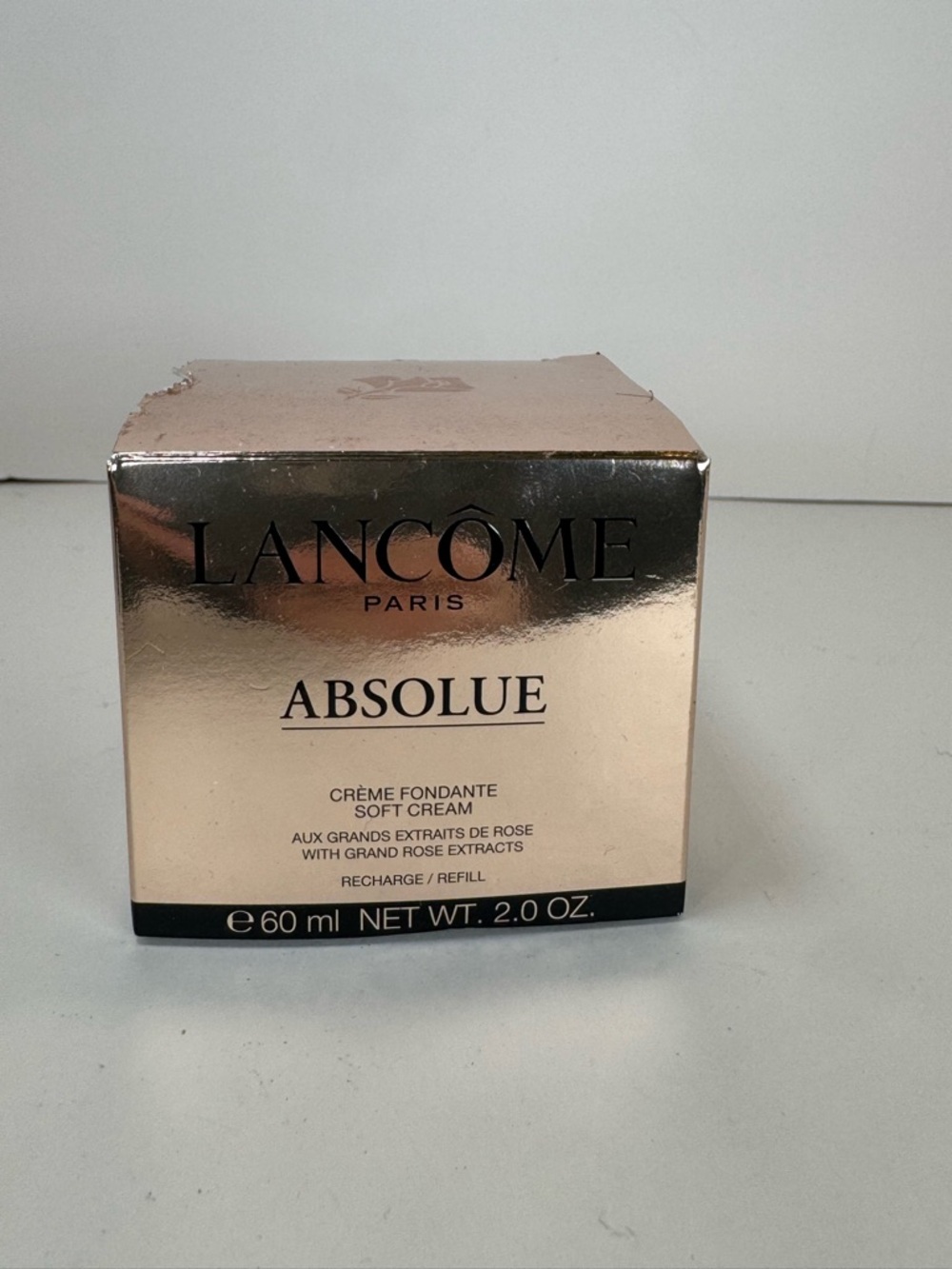 Lancome Absolue Soft Cream with Grand Rose Extract 2oz/60ml Refill NEW - Picture 2 of 6